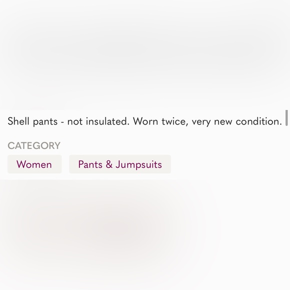 Mammut ski pants maroon - Picture 10 of 10